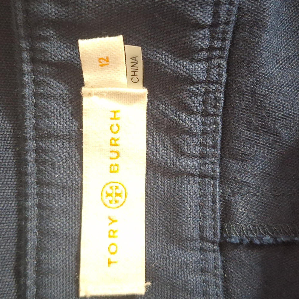 Tory Burch Maddie Cropped Flare Trousers Pants - Picture 12 of 13